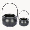 Décorations dHalloween noires Boîte de bonbons de pot de sorcière Accessoires dHalloween