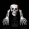 Décorations squelettiques dhorreur de Halloween effrayant tête Bones Skull Hand Outdoor Indoor