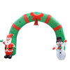 Décorations extérieures dintérieur énormes de bonhomme de neige ArchwaySanta dArchwaySanta gonflable de 250cm
