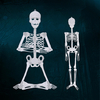 Décorations suspendues de squelette humain lumineux de 90cm / 150cm Halloween Prop