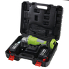 Découpeuse électrique sans fil au lithium sans brosse de meuleuse dangle de 21V 8000r / min avec deux lithium Batte