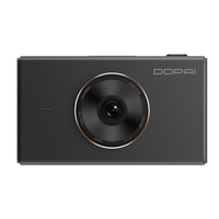 DDPAI MOLA Z5 Caméra DVR de voiture 1600P UHD F1.8 HiSilicon 24H Moniteur de stationnement 3 pouces IPS Écran tactile AP