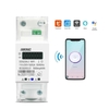 DDS238-2WIFI 90-300V 50 / 60Hz Tuya monophasé 65A Rail Din WIFI compteur dénergie intelligent minuterie moniteur de