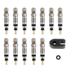 Deemount Bike Tubes Service Parts 12PCS Top Quality Presta Valve Core Brass CNC Bicycle Tool for MTB Cycling