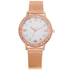 Deffrun Casual Style Crystal Ladies Watch Wrist Full Steel Bande Montres à quartz