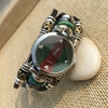 Deffrun Retro Style Hommes Bracelet Montre Vintage Simple Strass Vachette Quartz Montre