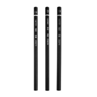 Deli 58120/58121 Crayon au fusain Croquis Peinture au fusain Dessin Soft Crayonné Dessin Dur