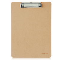 Deli 9226 A4 Clip en bois Conseil Portable Conseil décriture Presse-papiers Bureau École Réunion Accessoires Avec C