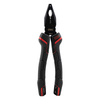 DeLi DL0104 pince à fil noir rouge pince à dénuder pince à décrustation pince à dénuder et câble CR-V outils à main de c