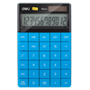 Deli E1589 calculatrice de bureau 12 chiffres programmeur universel double énergie énergie solaire Batterie calculatrice