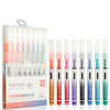 Deli s855 8 PCS gel stylo signature stylo 0.5mm lisse séchage rapide écriture stylo pour étudiants fournitures de bureau