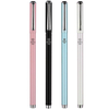 Deli S93 Stylo à encre en gel de métal Stylo à bille Stylo à gel Stylo à bille en métal de 0, 5 mm Stylos à bille
