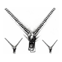 Design à glissière 3d bras imperméable tatouage temporaire corps de sticker art