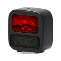 Desktop Vertical Electric Heater Mini Heater Household Heater PTC Ceramic Heating Electric Heater Hot Air Fan Fireplace