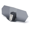 Déflecteur de pare-brise de pare-brise dextension de pare-brise de moto Clip réglable sur universel