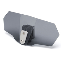 Déflecteur de pare-brise de pare-brise dextension de pare-brise de moto Clip réglable sur universel