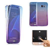 Dégradé Couleur 360 ° Full Protective TPU Case pour Samsung Galaxy S6