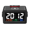 Digoo DG-C1R Brother double bouton simplifié réveil tactile ajuster le rétro-éclairage avec température Hu