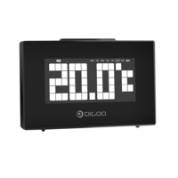 Digoo DG-C9 Multifonctionnel Heure Réveil-matin avec alarme le jour de la semaine automatiquement électronique