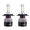 Digoo DG-S2 voiture COB LED phares ampoules H4 H7 feux de croisement antibrouillard 72W 9000LM IP68 6500K blanc 2 pièces