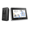 Digoo DG-TH8380 sans fil thermomètre hygromètre écran tactile station météo avec thermomètre extérieur prévision capteur