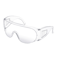DIGOO DG-SY218 Anti-buée Anti-gouttelette Lunettes de sécurité protectrices Lentille claire Vision large Anti-Spittle An