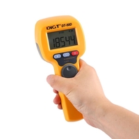 DIGT DT-50D 7.4V 1100mAh 60-49999 Strobes / min Poignée 750LUX Poignée LED Mesure de la vitesse de rotation du strobosco