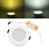 Dimmable 6W Round LED Plafonnier à économie dénergie Panneau de commande à distance 85-265V