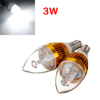 Dimmable E14 3w 3 LED LED blanc froid bougie ampoule 220v