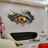 Dinosaure Yeux 3D Art Wall Sticker Salon Décoration Stickers Muraux Chambre Enfants Chambre Décor