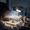 Dispositif de soudage par ventilateur déchappement à souder 220 V avec outil de soudage à lampe à économie dén