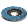 Disque à lamelles de grain 40/60/80/120 5 pouces meule 125mm meuleuse dangle outil de ponçage