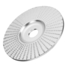 Disque abrasif de découpage en bois de chrome de 100x16mm disque abrasif de ponçage pour la meuleuse dangle