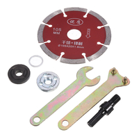 Disque de coupe de 100 mm avec accessoires de meuleuse dangle 5 écrous à bride pour la coupe de carreaux