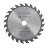 Disque de coupe de la lame 24T de scie circulaire de 165mm TCT pour le travail du bois acrylique en plastique en bois