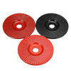 Disque de façonnage de bois de carbure de 100 mm Meule de ponçage Outils de disque de sculpture Disque abrasif Alésage d