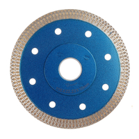 Disque de lame de coupe à sec diamant de 4, 5 pouces a vu la roue de meuleuse de lame pour la tuile de porcelaine
