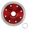 Disque de lames de scie à diamant Turbo 105/115/125 mm pour marbre en céramique de granit en céramique