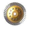 Disque de meulage multifonction de rectifieuse de meule de diamant de 180mm pour le ciment de béton