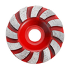 Disque de meule diamant 90mm Disque Béton Maçonnerie Pierre Marbre Ponçage Roue Rouge