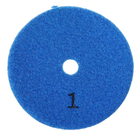 Disque de ponçage à sec de tampon de polissage de diamant de 80 mm pour le granit de béton de marbre