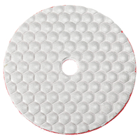 Disque de ponçage sec de tampon de polissage de diamant de 100 mm pour le verre de granit en béton de marbre
