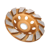Disque de roue de tasse concrète de roue de meulage de diamant de 100mm pour le meulage concret de pierre de granit