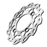 Disques de frein avant avant de 190 mm Roue de vélo de puits ondulée pour moto 125cc 140cc