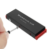 Dissipateur thermique en aluminium M.2 NVME NGFF PCI-E 2280 SSD refroidisseur dailettes de ventilateur de refroidis