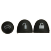Distant cas de coquille clé pour Holden Commodore 3 boutons
