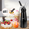 Distributeur de crème fouettée 500 ml Whipper Cracker Attachen Buses Desserts Maker Cuisine Ustensiles de cuisson Outil