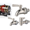 Distributeur de robinet de baril de robinet en acier inoxydable pour barils de réfrigérateur de café deau de jus de