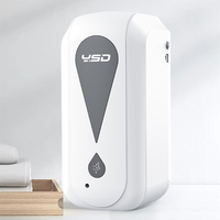 Distributeur de savon en mousse à jet sans contact mains libres à capteur infrarouge automatique de 1200 ml