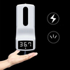 Distributeur de savon liquide automatique capteur intelligent Machine à laver les mains numériques sans contact thermomè